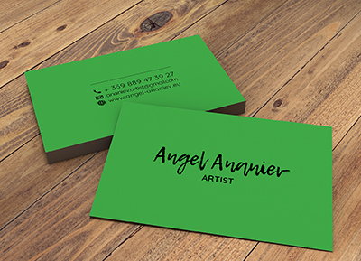 Angel business card